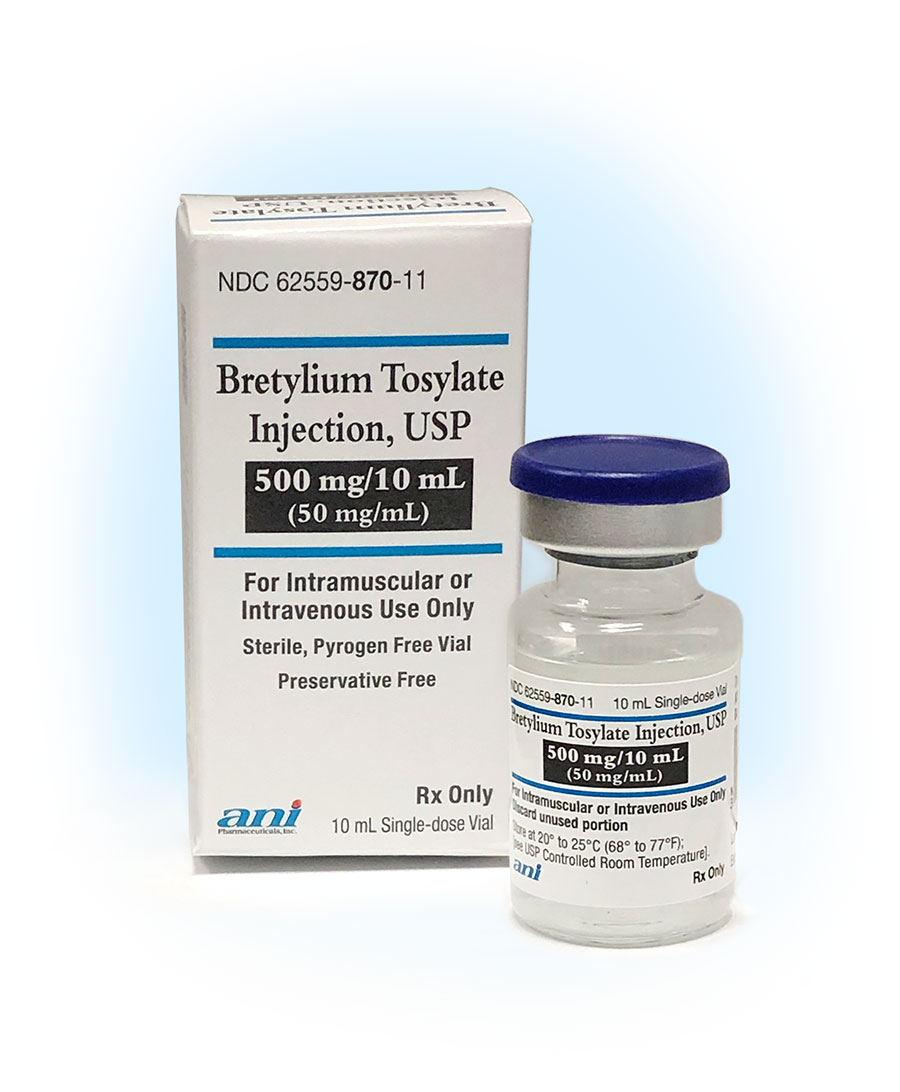Bretylium Tosylate Injection, USP Packaging